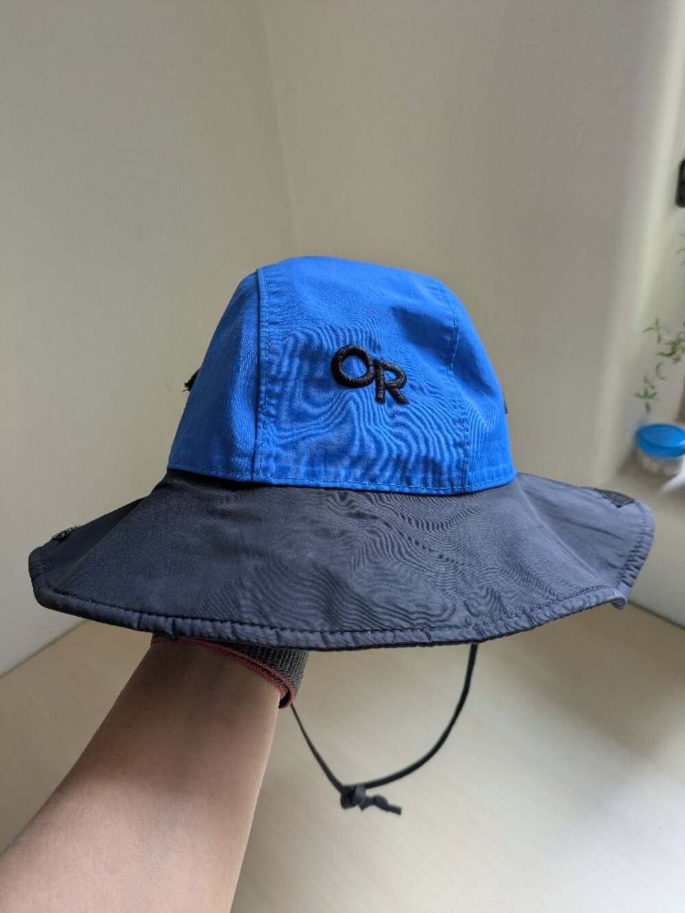 Outdoor Research Seattle Sombrero Gore-Tex Hat Blue M – Waterproof Rain Sun Hat